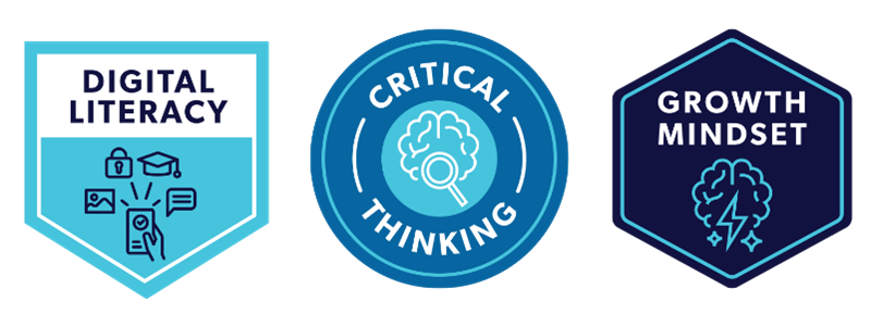 signature-skills-badge-all Signature Skills Badge for Digital Literacy, Critical Thinking, and Growth Mindset