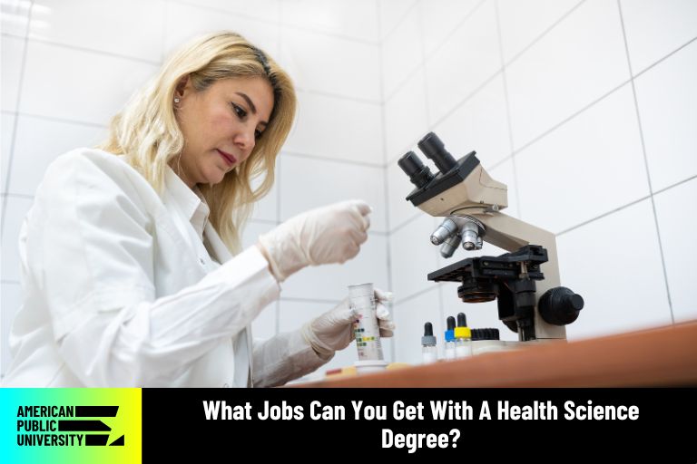 what-jobs-can-you-get-with-a-health-science-degree female scientist